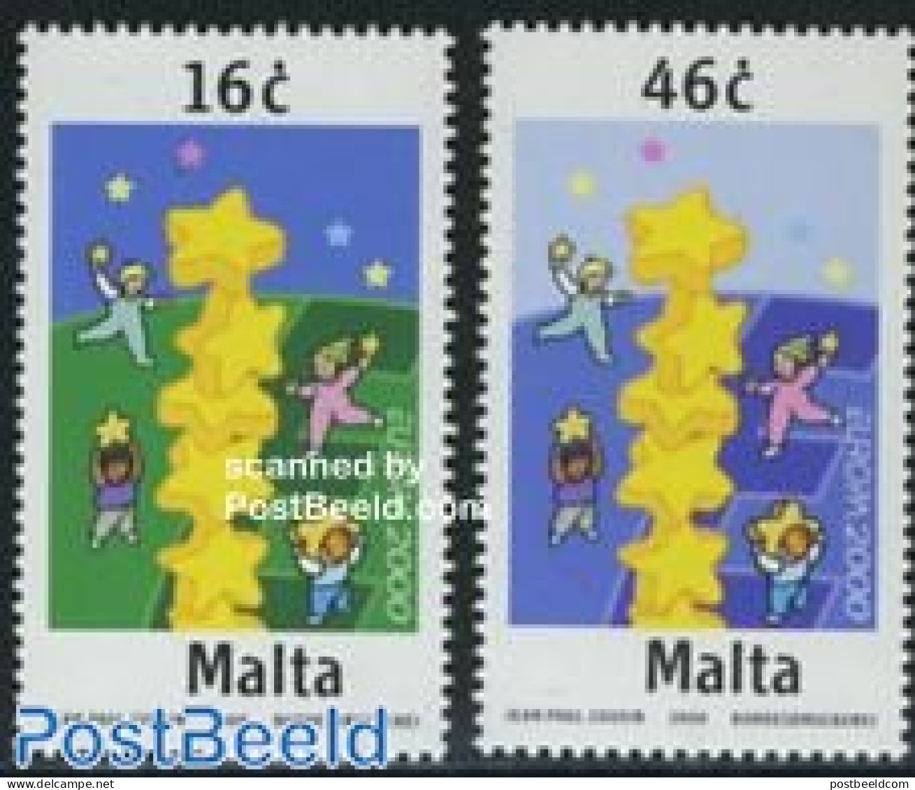 Malta 2000 Europa 2v, Mint NH, History - Various - Europa (cept) - Joint Issues - Joint Issues