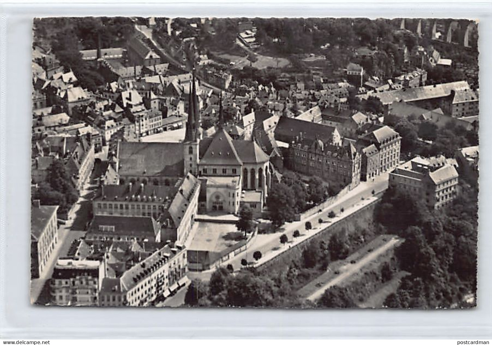 LUXEMBOURG VILLE - Vue Aérienne Sur Le Centre De La Ville - Ed. Paul Kraus 168a - Luxembourg - Ville