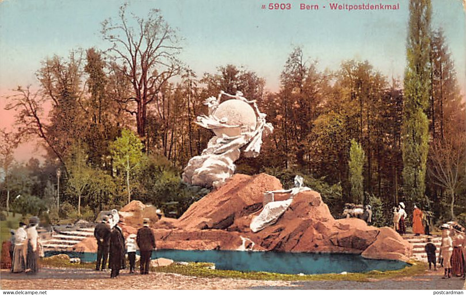 BERN - Weltpostdenkmal - Verlag Photoglob 5903 - Berne
