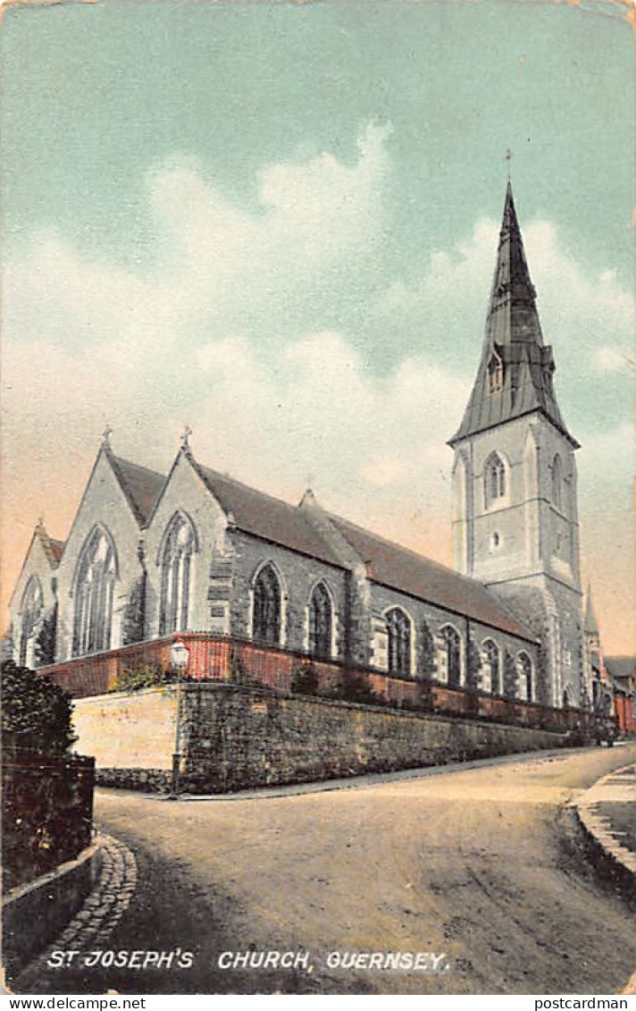 Guernsey - St. Joseph's Church - Publ. A. Warner  - Guernsey