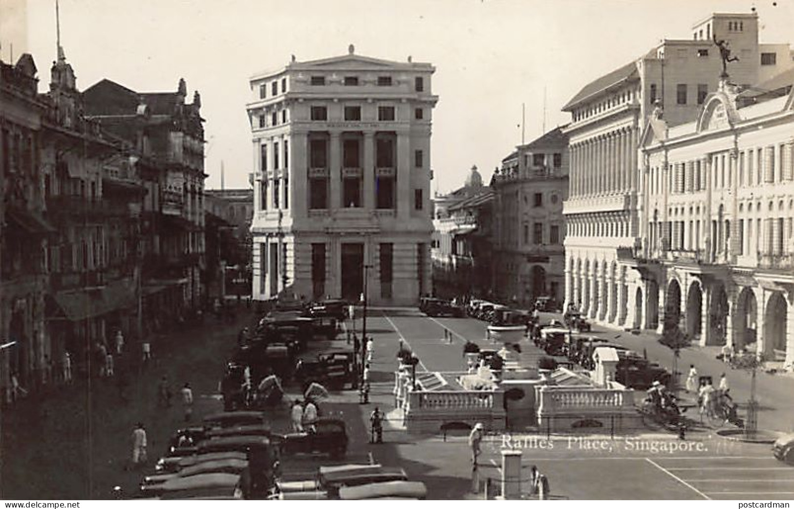 Singapore - Raffles Place - REAL PHOTO - Publ. Unknown  - Singapur