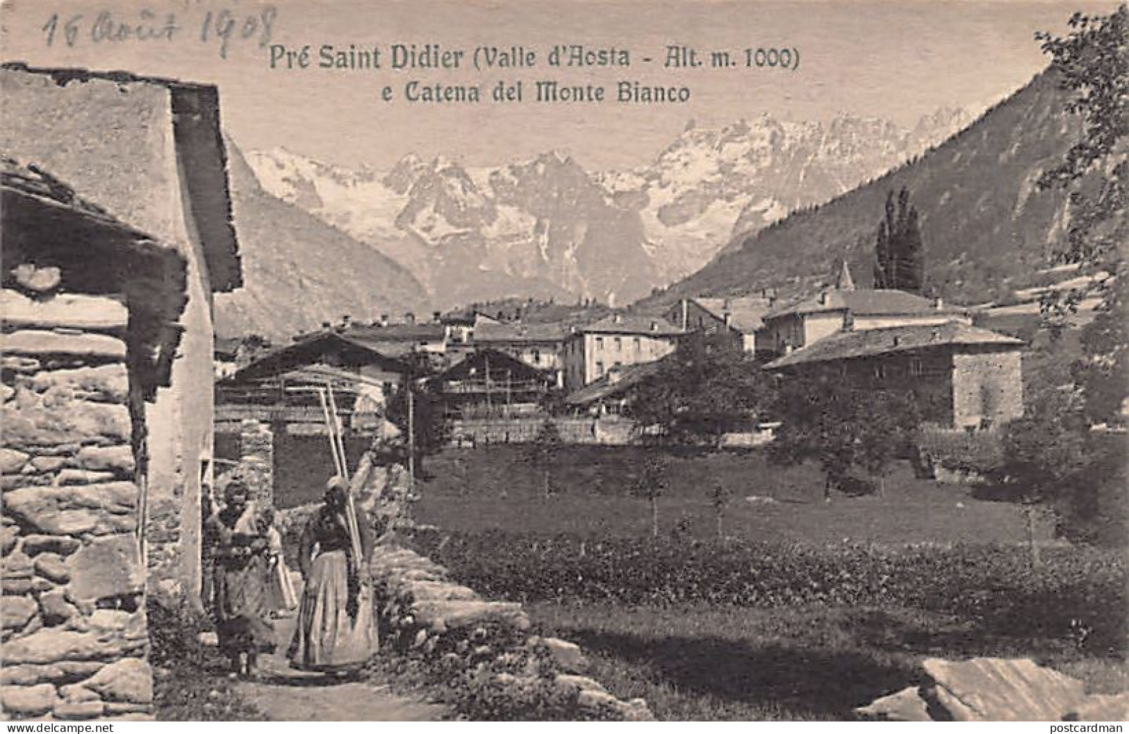 PRÉ SAINT DIDIER (AO) E Catena Del Monte Bianco - Andere & Zonder Classificatie