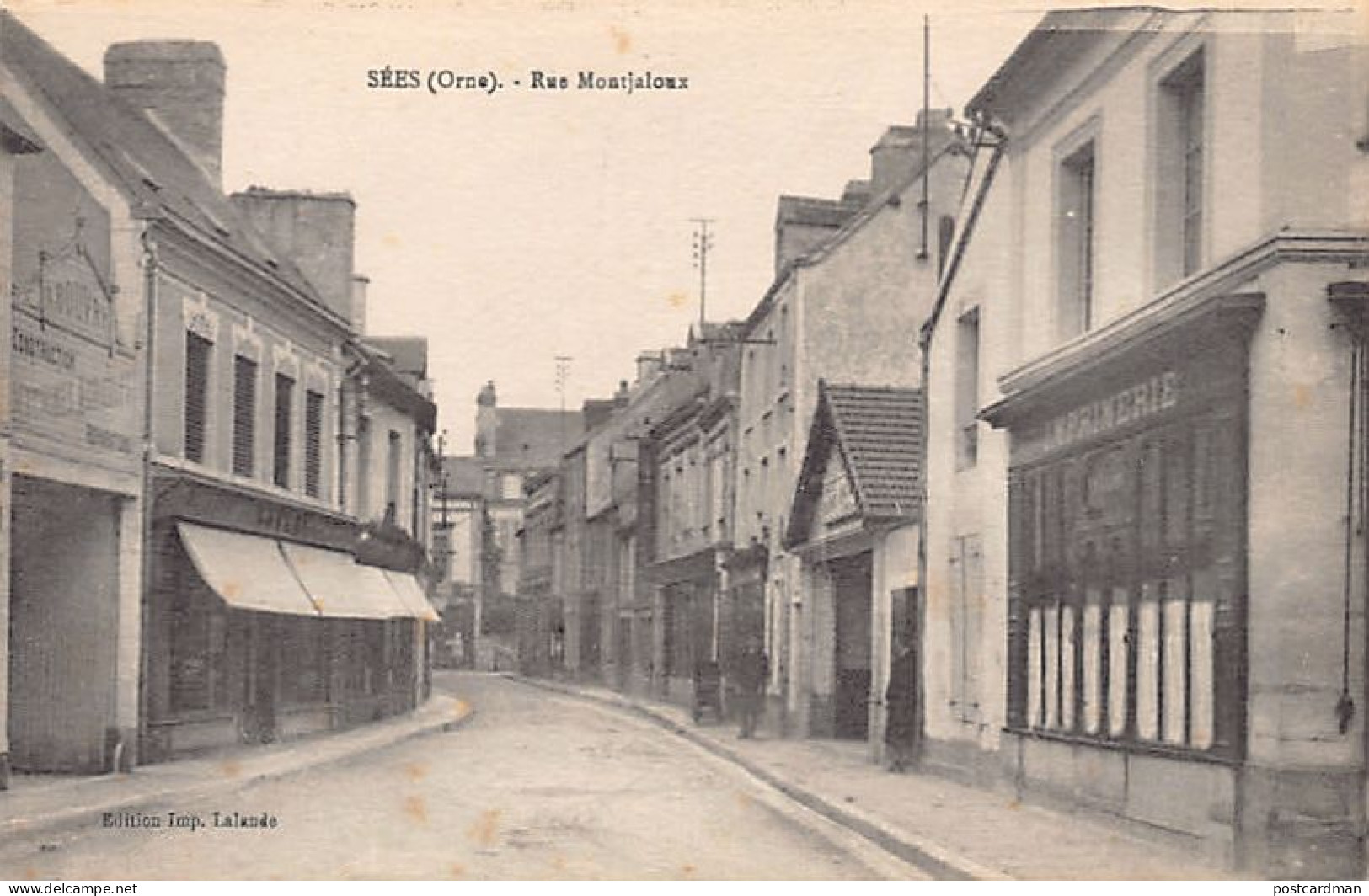 France - SÉES (61) Rue Montjaloux - Ed. Lalande  - Sees