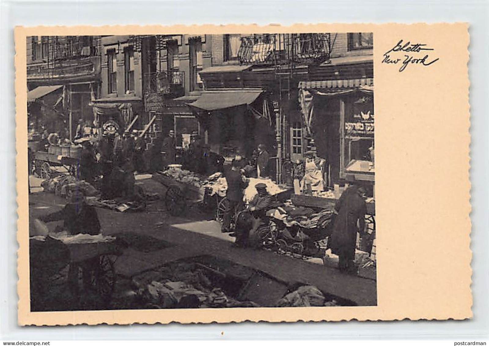 JUDAICA - United-States - NEW YORK CITY - Ghetto - Jewish Quarter - F. H. Radows - Jewish