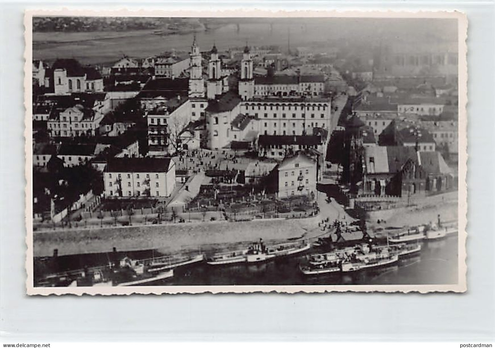 Lithuania - KAUNAS - Jesuits' College From The River - REAL PHOTO  - Lithuania