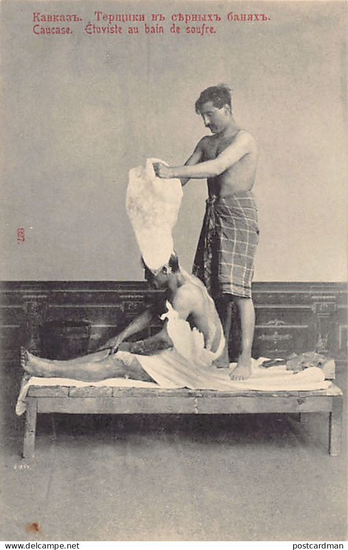 Georgia - Caucasus Types - Employee Of The Sulfur Baths - Georgia