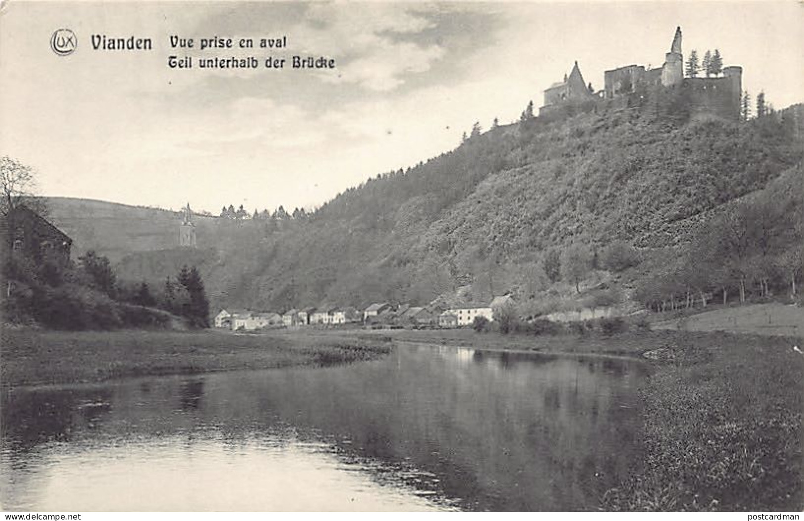 Luxembourg - VIANDEN - Vue Prise En Aval - Ed. P.C. Schoren Série Vianden 3 - Vianden