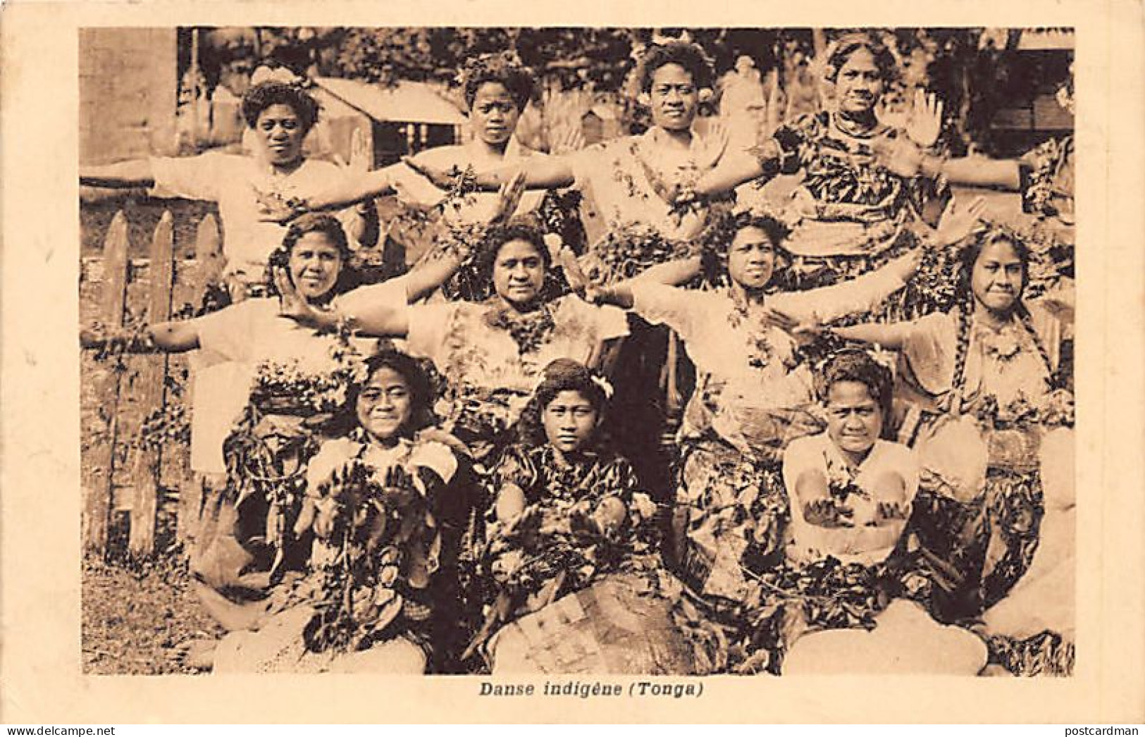 Tonga - Native Dance - Publ. Soeurs Missionnaires De De La Société De Marie  - Tonga