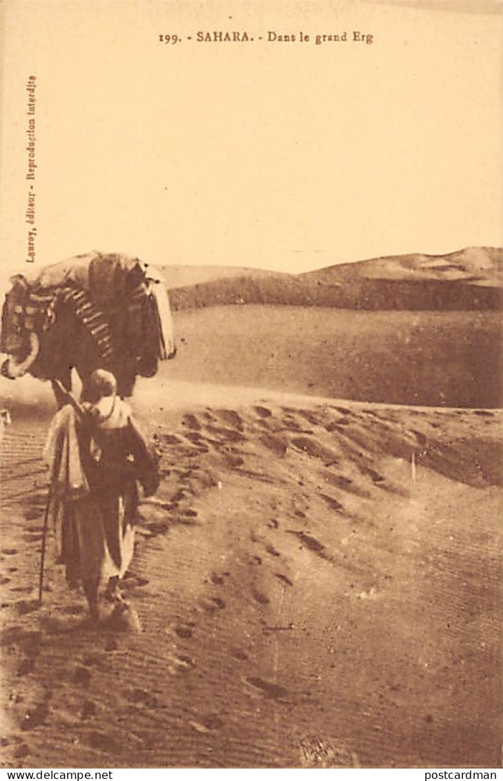 Algérie - SAHARA - Dans Le Grand Erg - Ed. Lauroy 199 - Autres & Non Classés