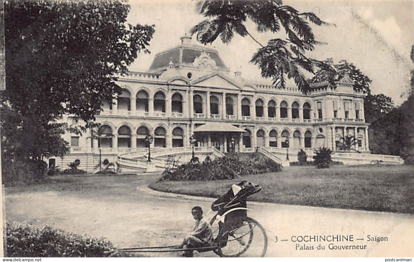 Viet-Nam - SAÏGON - Palais Du Gouverneur - Ed. P. Dieulefils 3 - Vietnam