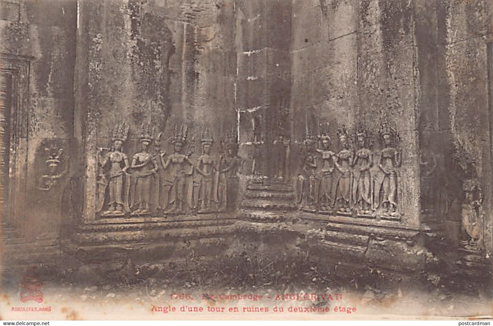 Cambodge - ANGKOR WAT - Angle D'une Tour - Ed. P. Dieulefils 1766 - Kambodscha