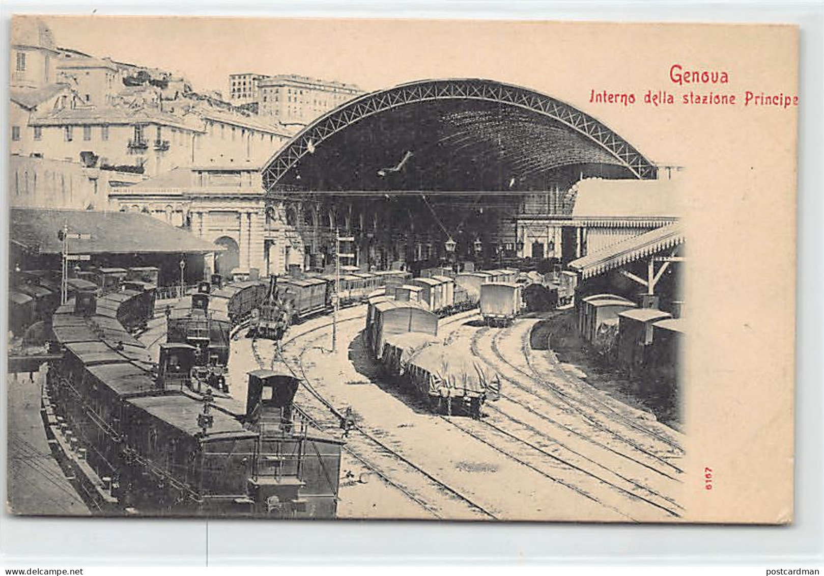 GENOVA - Interno Della Stazione Principale - Genova (Genoa)