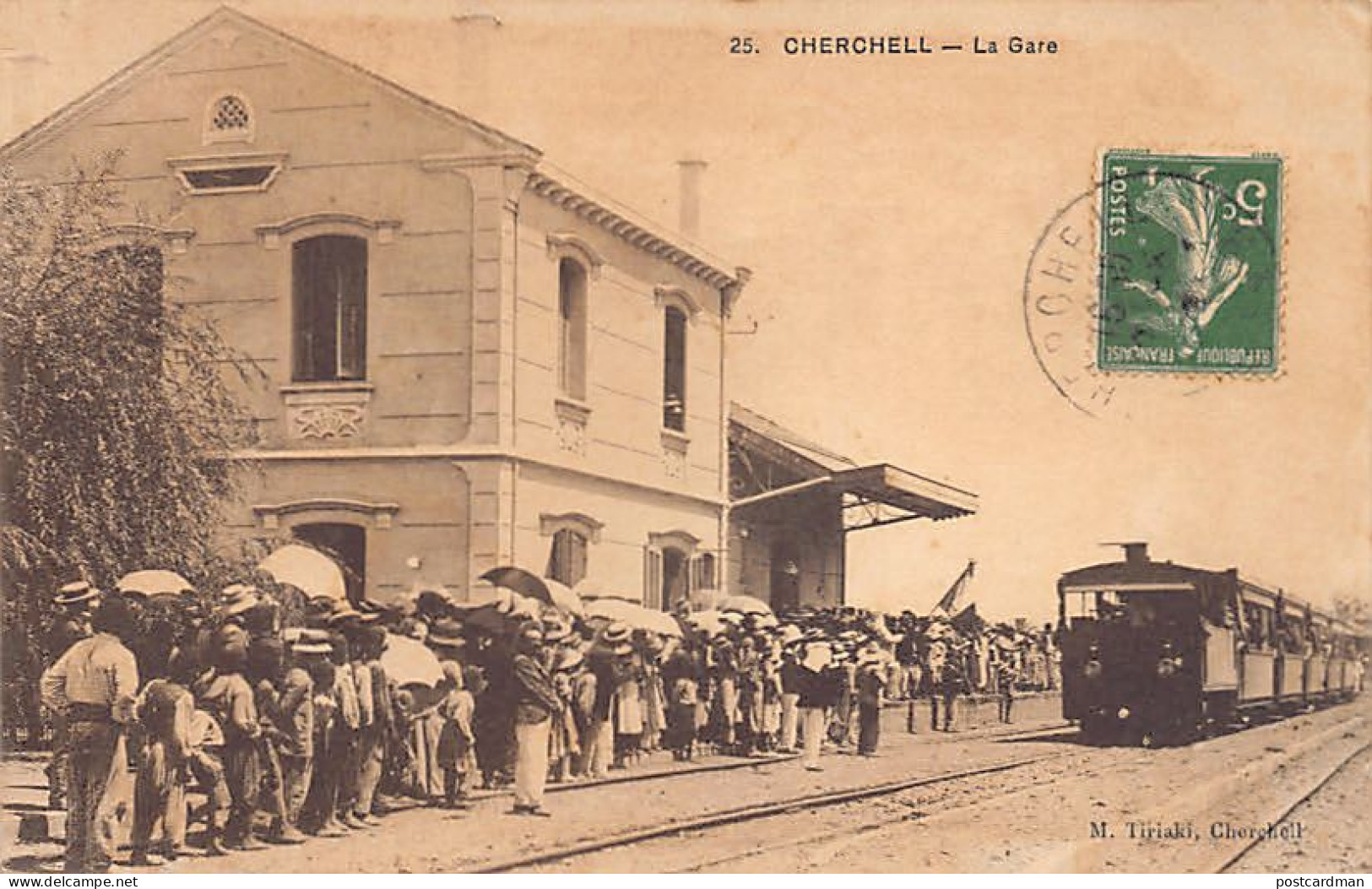 CHERCHELL - La Gare - Autres & Non Classés