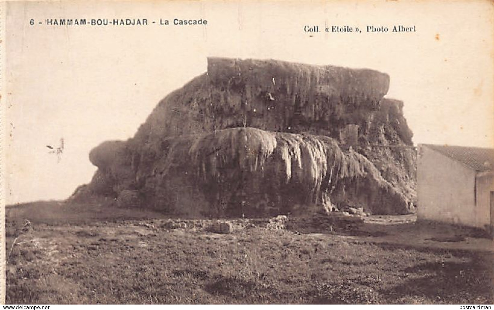 Algérie - HAMMAM BOU HADJAR - La Cascade - Ed. EPA 6 - Autres & Non Classés