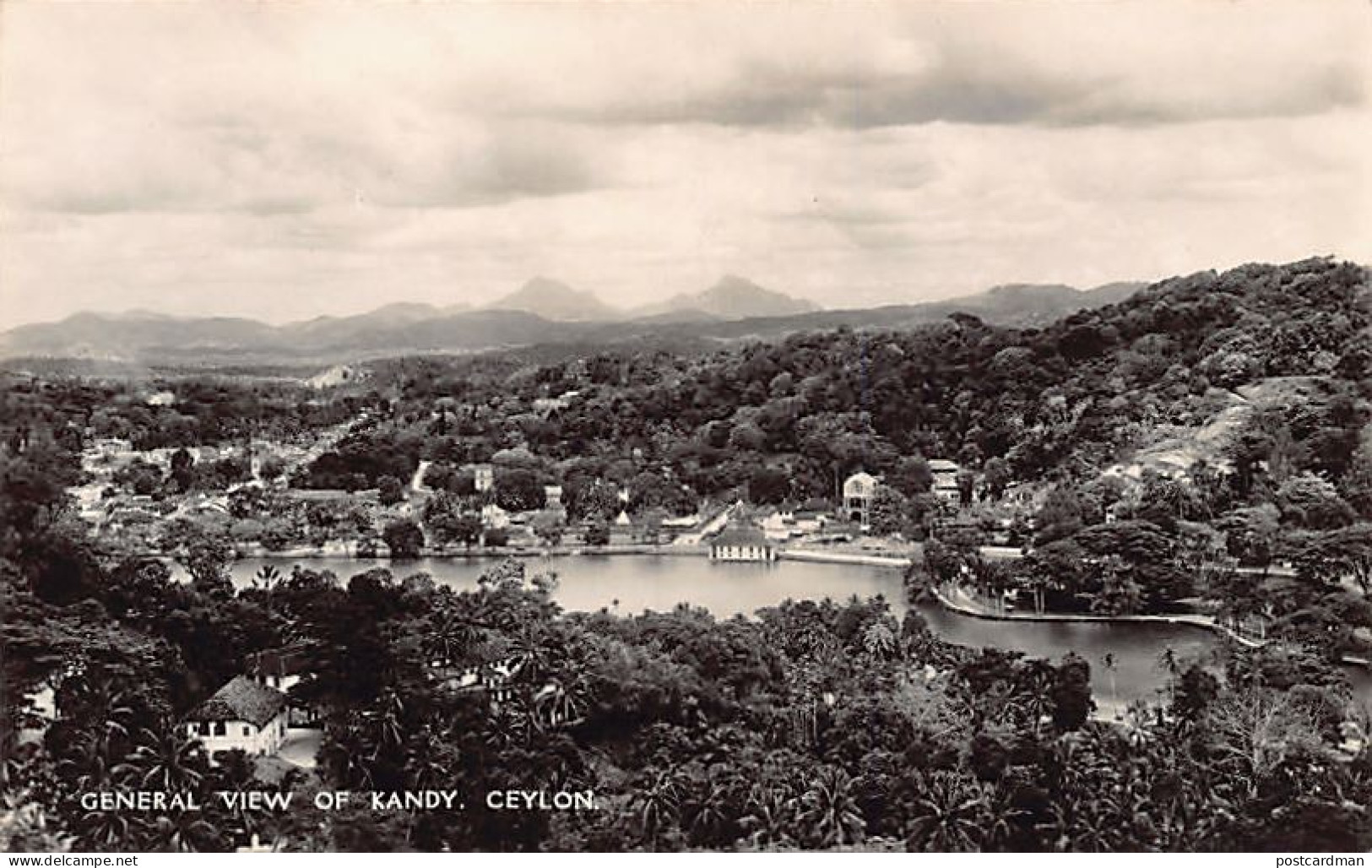 Sri Lanka - General View Of Kandy - Publ. Plâté Ltd. 48 - Sri Lanka (Ceylon)