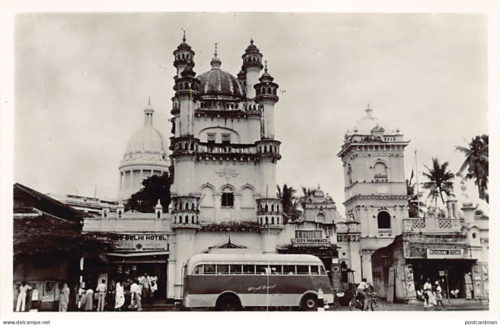 Sri Lanka - COLOMBO - Dawatagaha Jumma Masjid (Mosque) - REAL PHOTO - Publ. Willem Ruys - Sri Lanka (Ceylon)