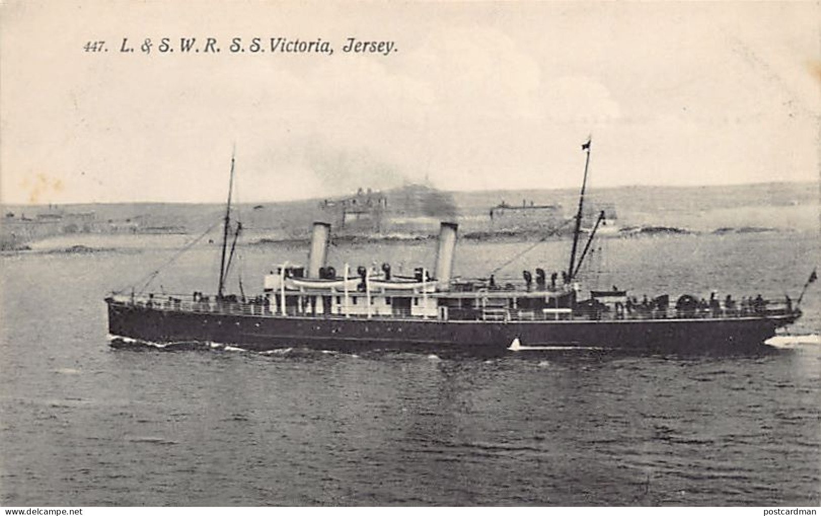 Jersey - JERSEY L.& S.W.R.S.S. Victoria - Sonstige & Ohne Zuordnung
