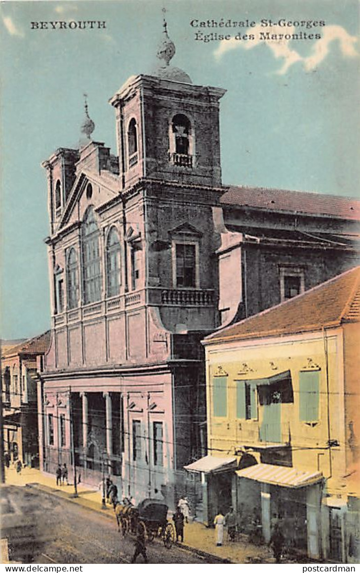 Liban - BEYROUTH - Cathédrale St. Georges - Église Des Maronites - Ed. Inconnu  - Libanon