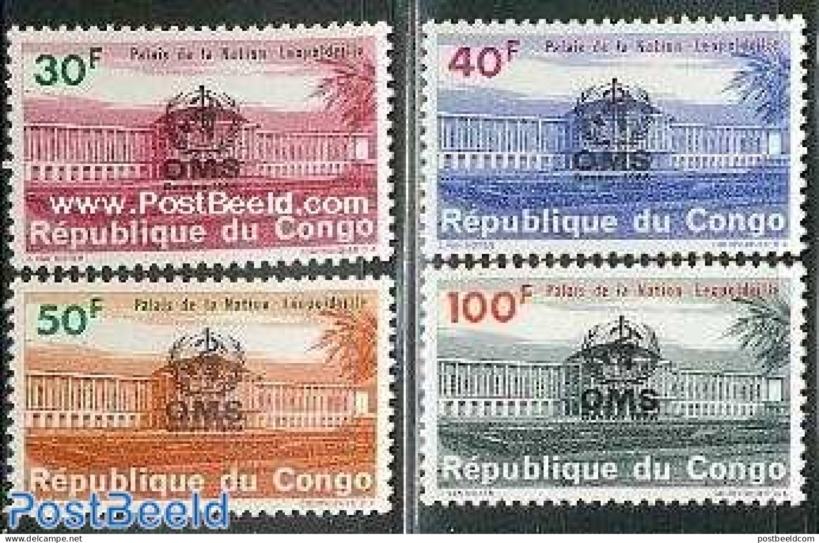 Congo (Kinshasa) 1966 World Health Organisation 4v, Mint NH, Health - Health - Autres & Non Classés