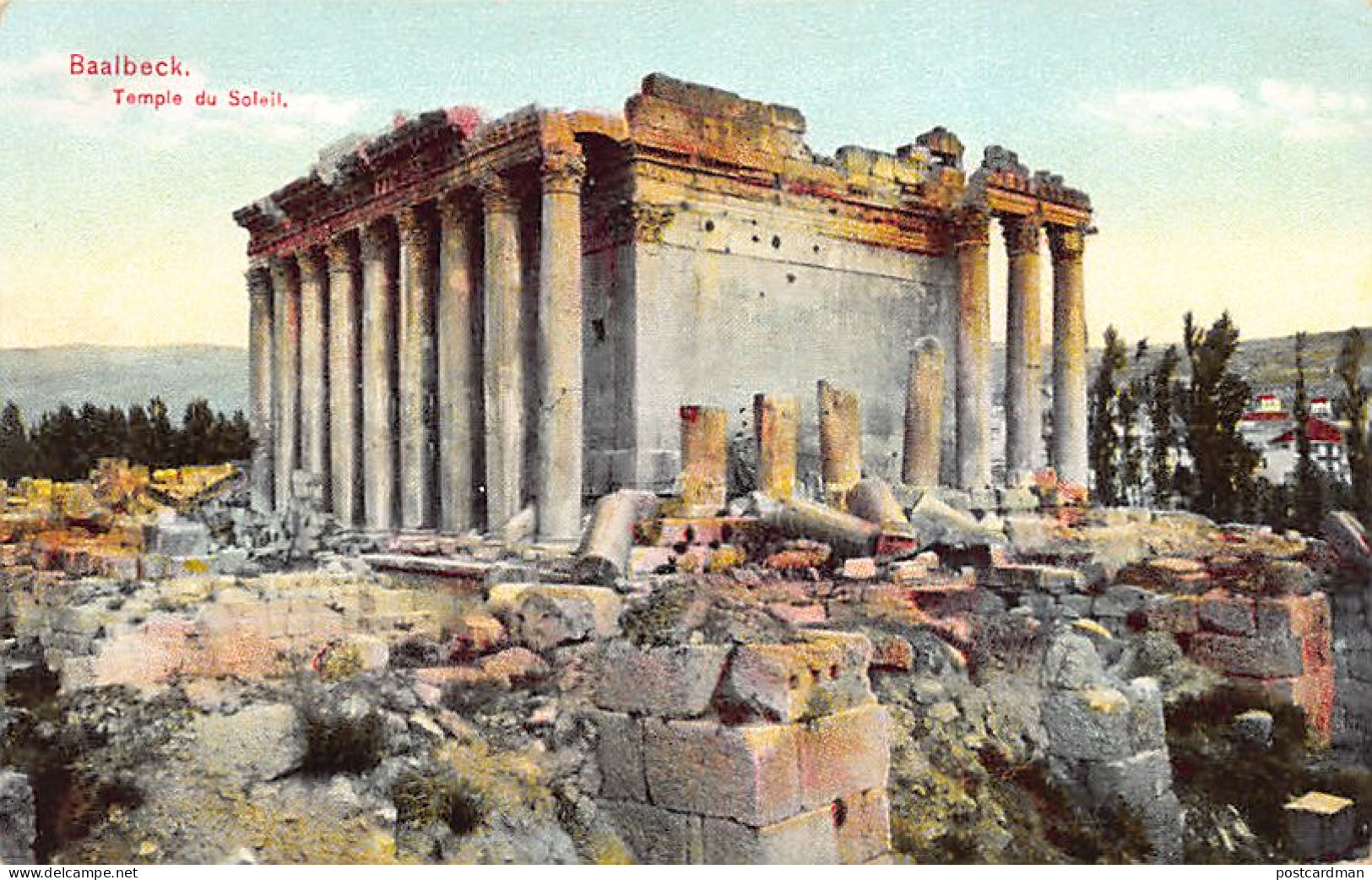 Liban - BAALBEK - Temple Du Soleil - Ed. André Terzis & Fils  - Libanon