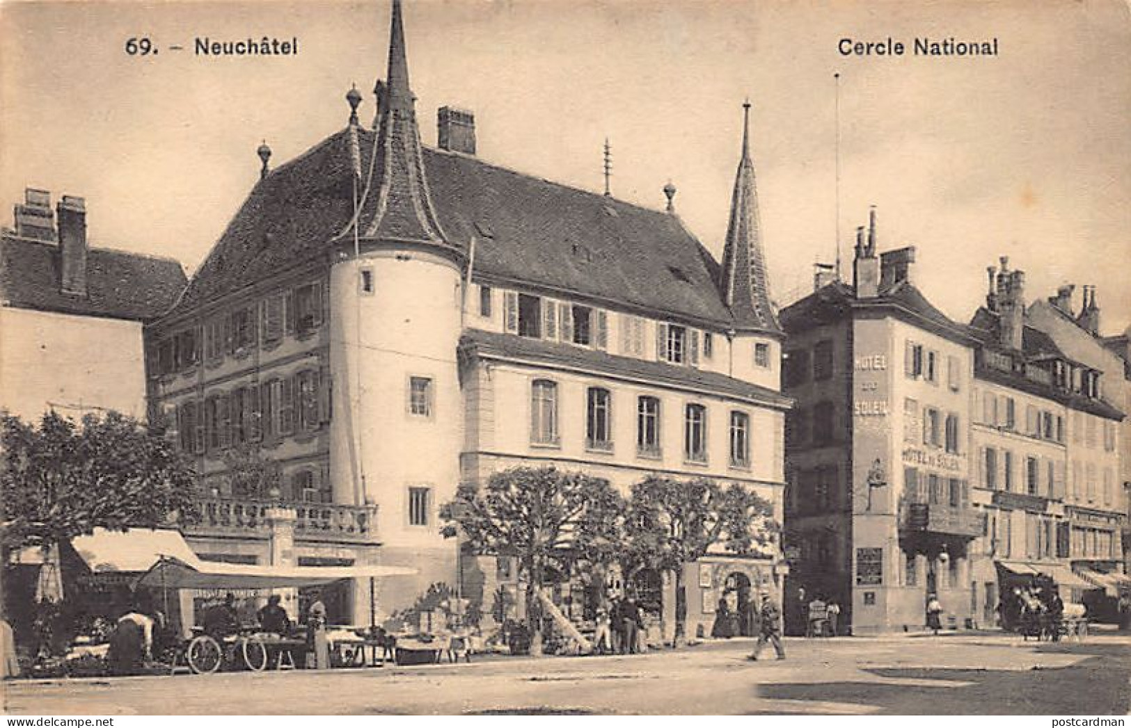 Suisse - Neuchâtel - Cercle National - Ed. Photoglob Co 69 - Neuchâtel