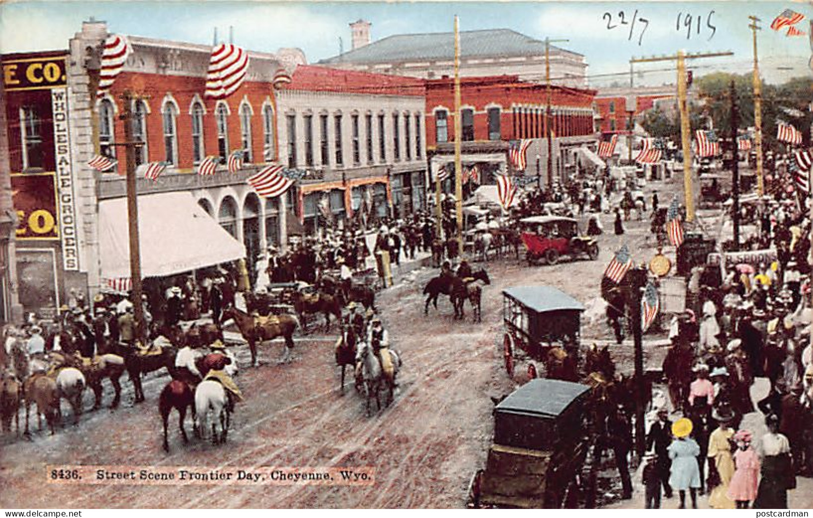 CHEYENNE (WY) Street Scene, Frontier Day - Cheyenne