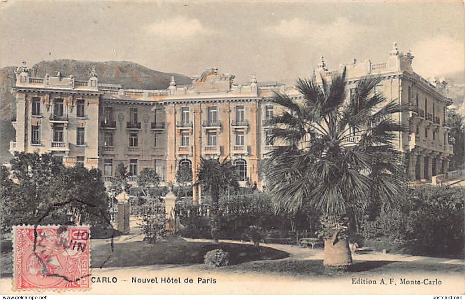 MONTE-CARLO - Le Nouvel Hôtel De Paris - Ed. A. F.  - Hotels