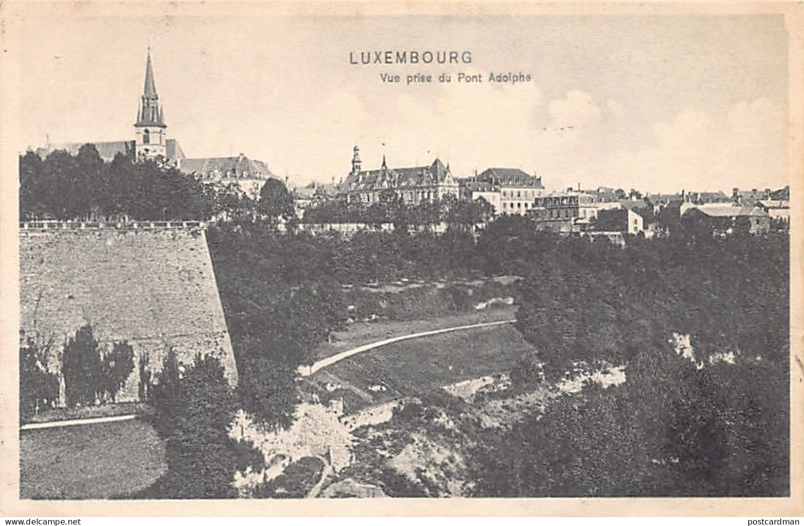 LUXEMBOURG-VILLE - Vue Prise Du Pont Adolphe - Ed. Dr. Trenkler Co. Lux. 26 - Luxembourg - Ville