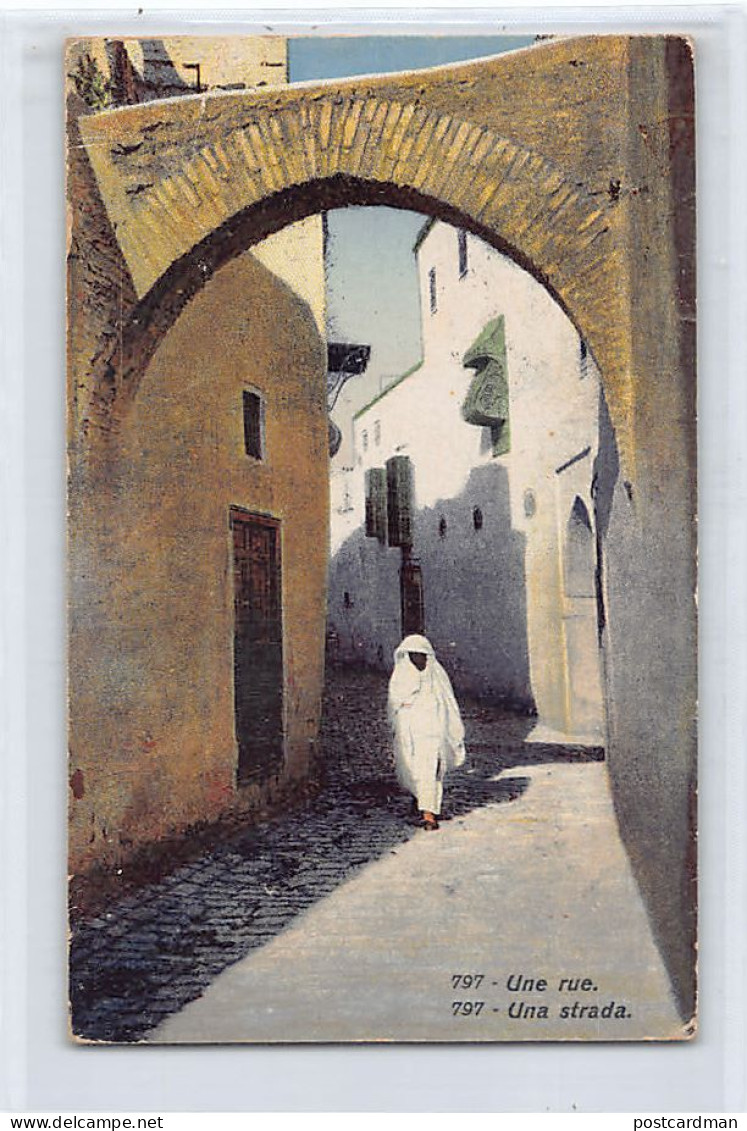 TUNISIE - Une Rue - Una Strada - Ed. Lehnert & Landrock 797 - Tunisie