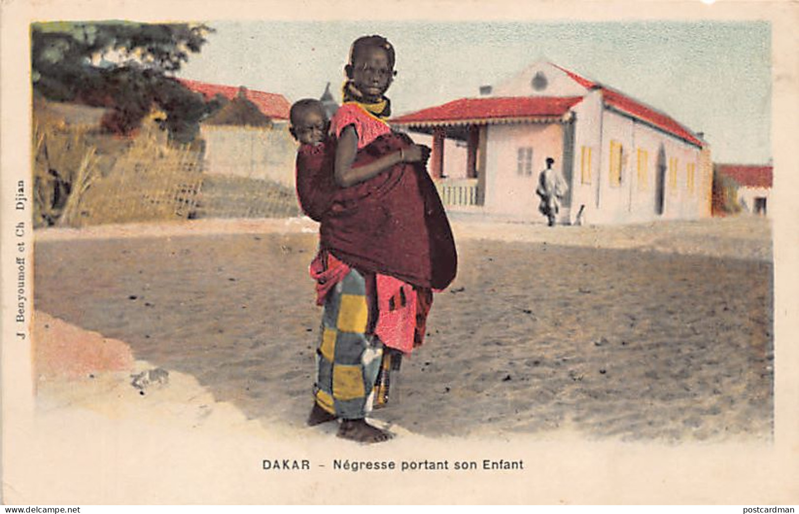 Sénégal - DAKAR - Africaine Portant Son Enfant - Ed. Inconnu  - Senegal