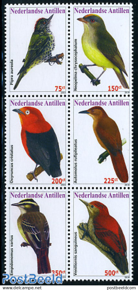 Netherlands Antilles 2010 Birds 6v [++], Mint NH, Nature - Birds - Autres & Non Classés