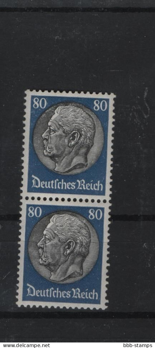 Deutsches Reich  Michel Kat.Nr  Postfr/** 527 Paar - Unused Stamps