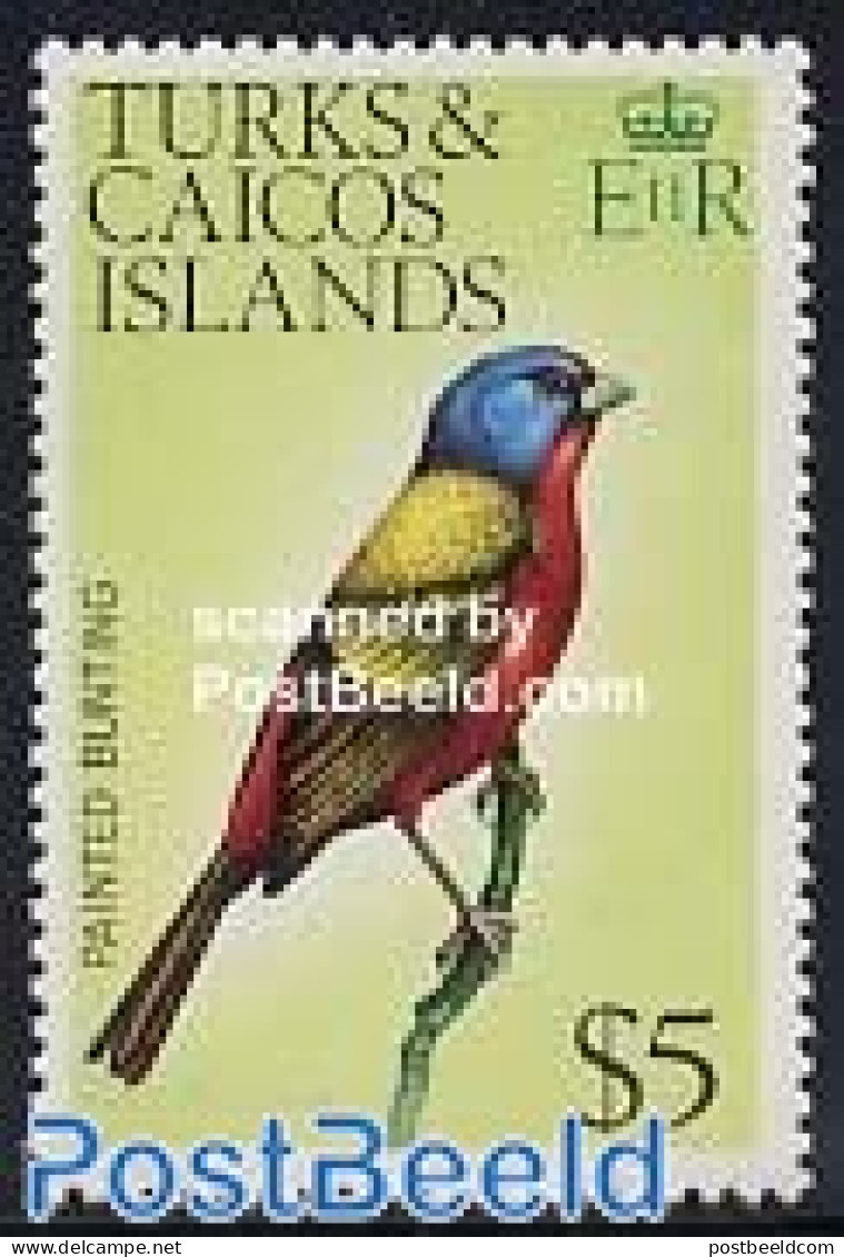 Turks And Caicos Islands 1976 Bird 1v, Mint NH, Nature - Birds - Other & Unclassified