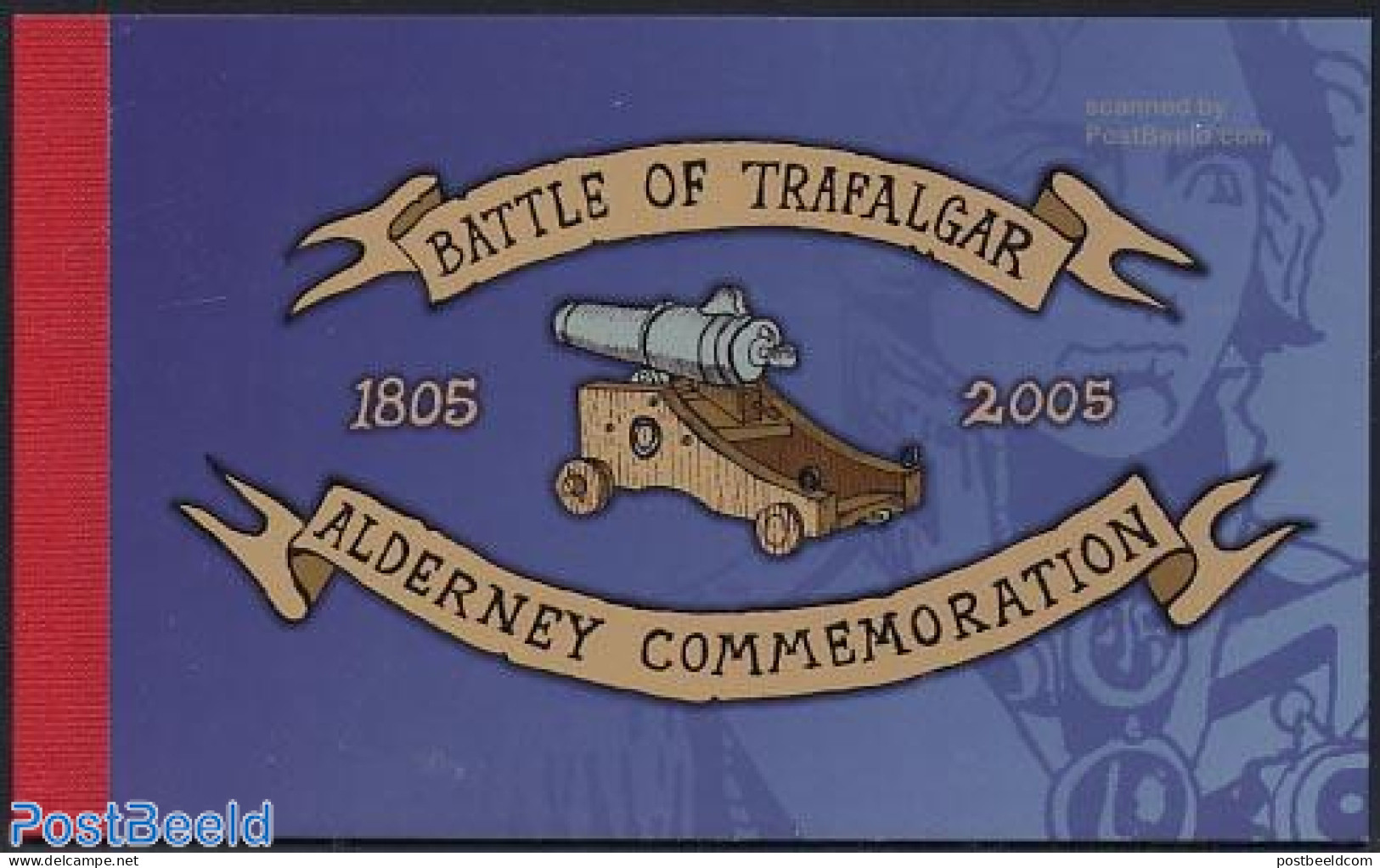 Alderney 2005 Battle Of Trafalgar Booklet, Mint NH, History - Transport - Various - Flags - History - Stamp Booklets -.. - Unclassified