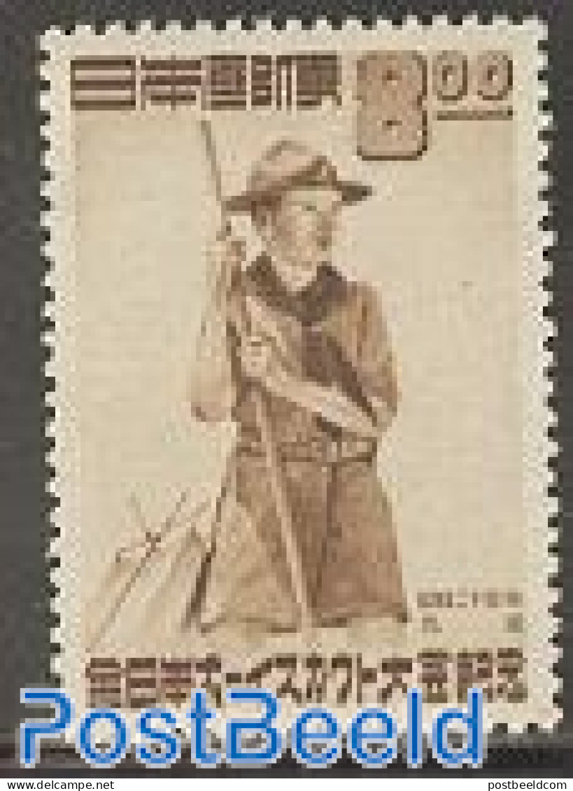 Japan 1949 Scouting 1v, Mint NH, Sport - Scouting - Unused Stamps