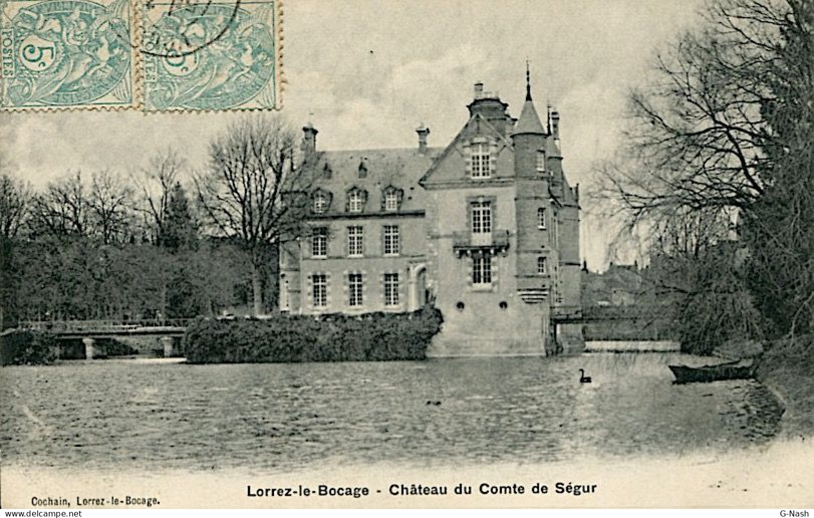 CPA 77 - Lorrez-le-Bocage - Château Du Comte De Ségur - Lorrez Le Bocage Preaux