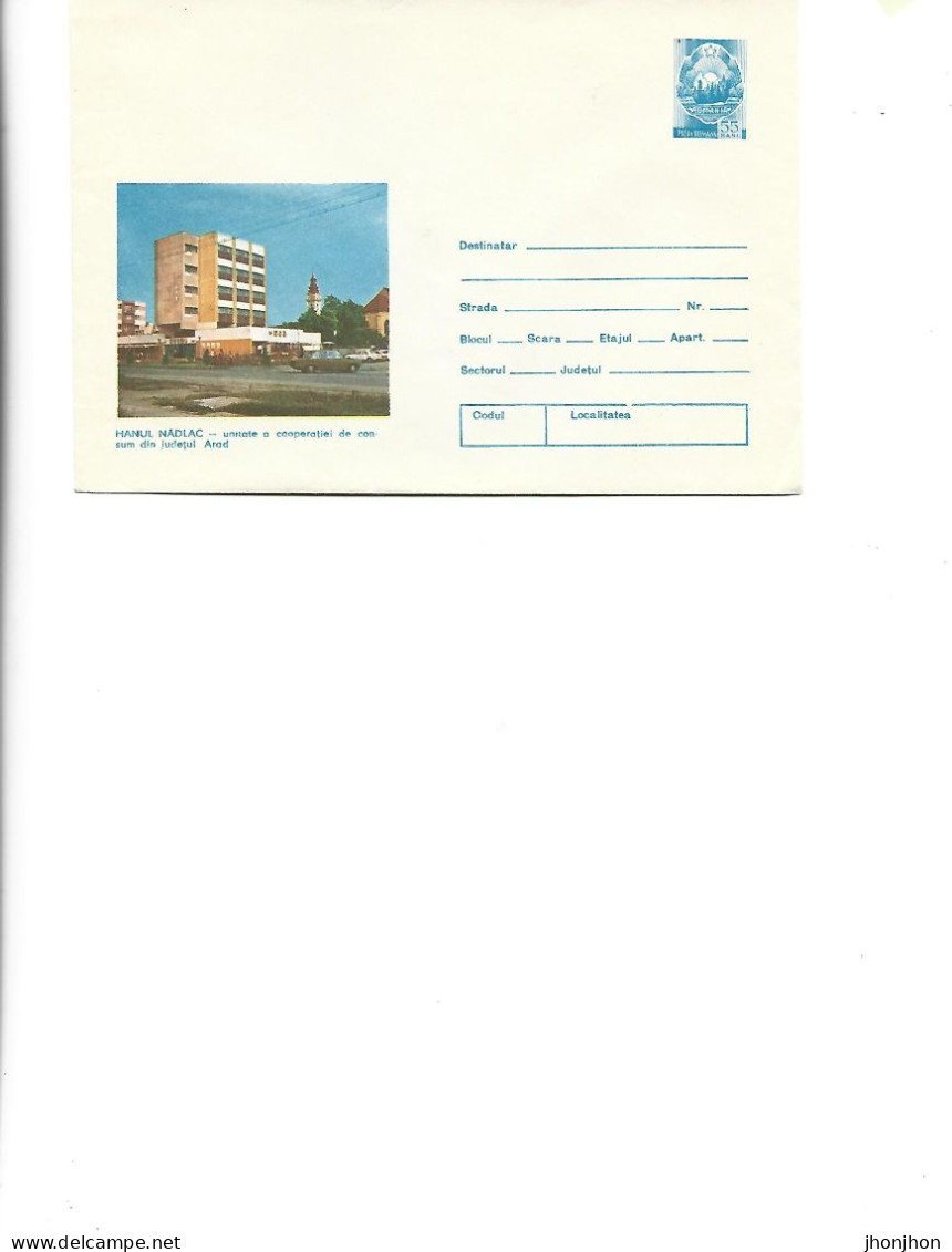 Romania - Postal St.cover Unused 1980(309)  -   Nadlac Inn - Ganzsachen