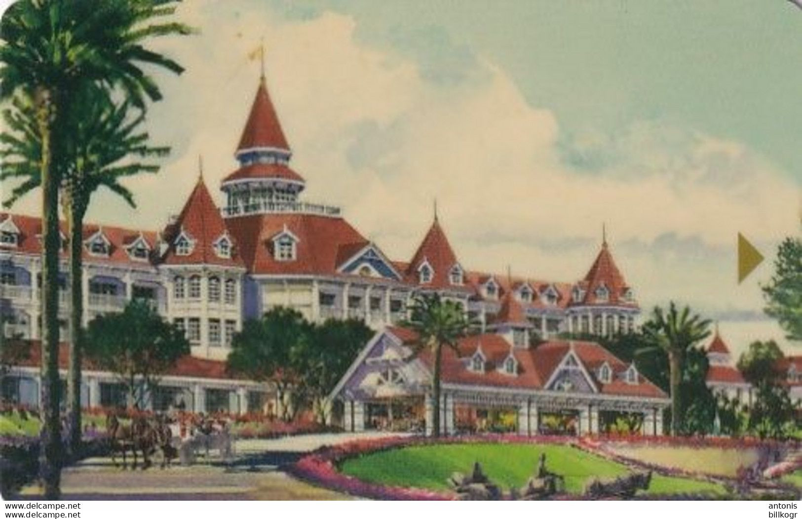 HONG KONG - Disneyland Hotel, Hotel Keycard, Used - Hotelkarten
