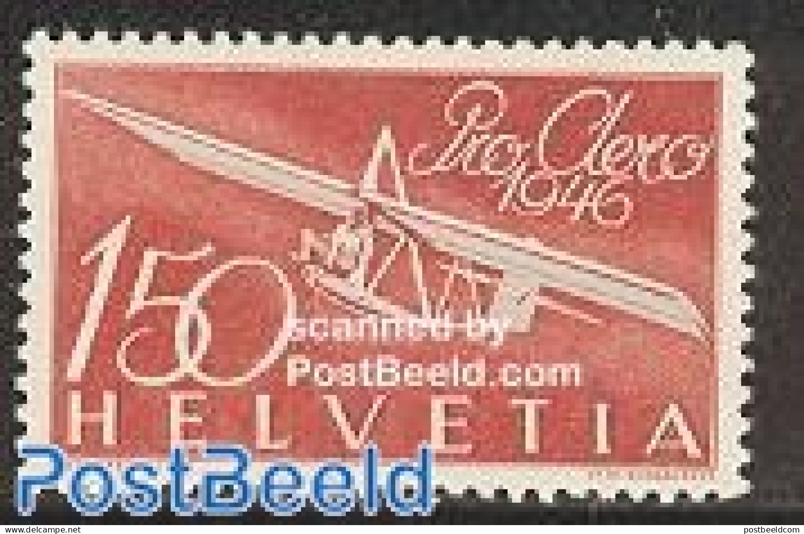 Switzerland 1946 Pro Aero 1v, Mint NH, Transport - Aircraft & Aviation - Neufs