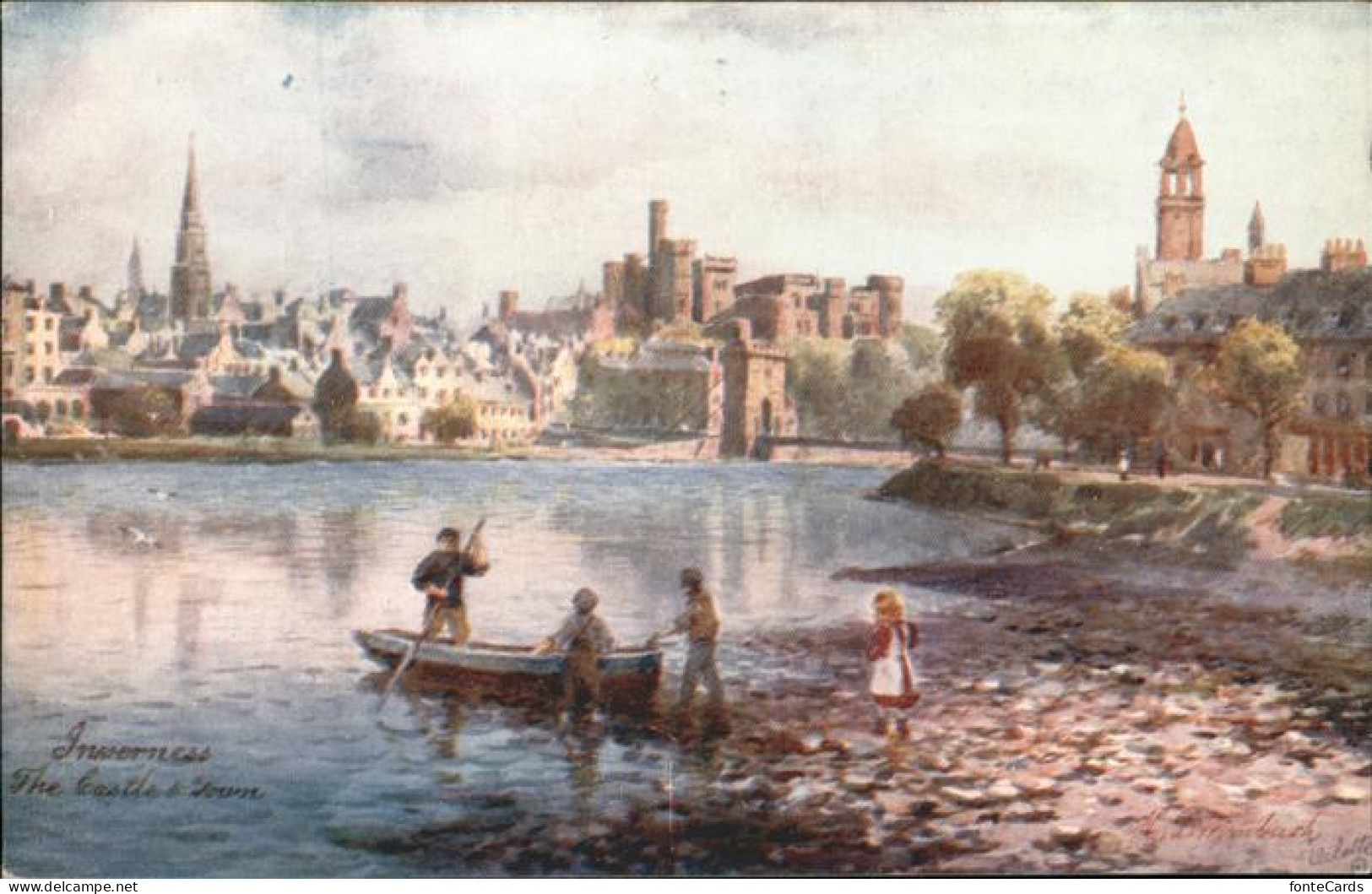 11188348 Inverness Nairn Inverness Castle
Oilette Postcard 7677 Inverness & Nai - Altri & Non Classificati