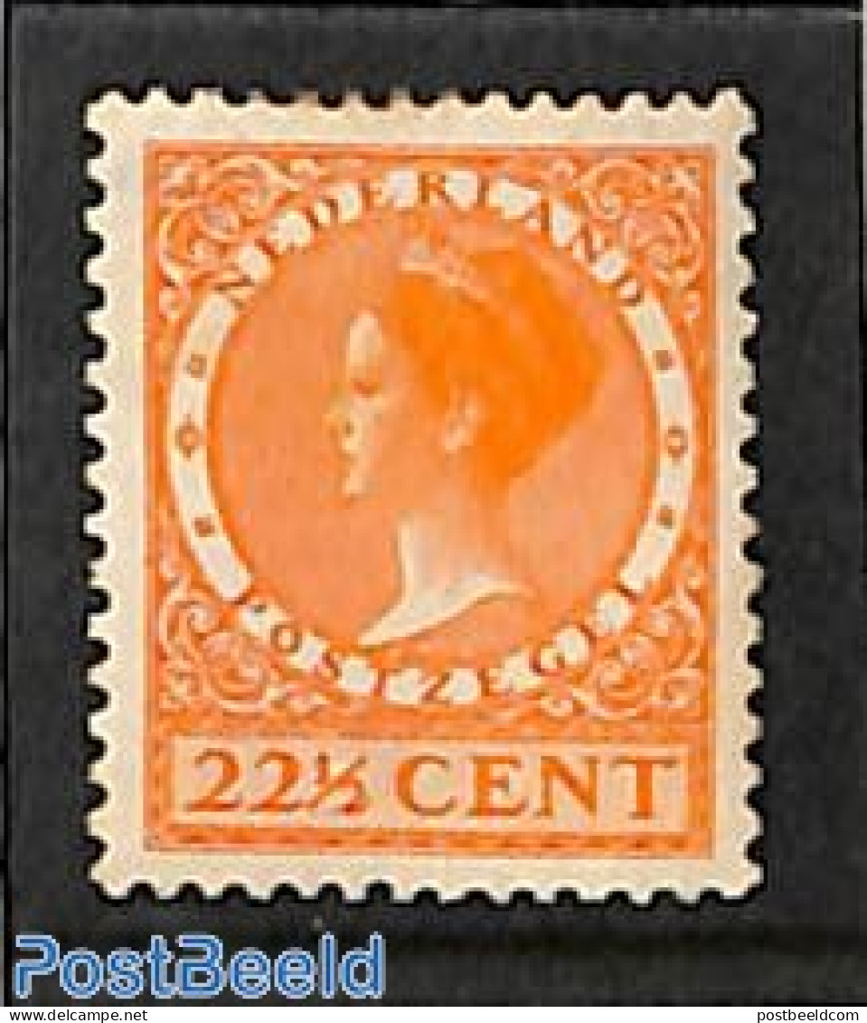 Netherlands 1939 22.5c Orange, Stamp Out Of Set, Mint NH - Ungebraucht