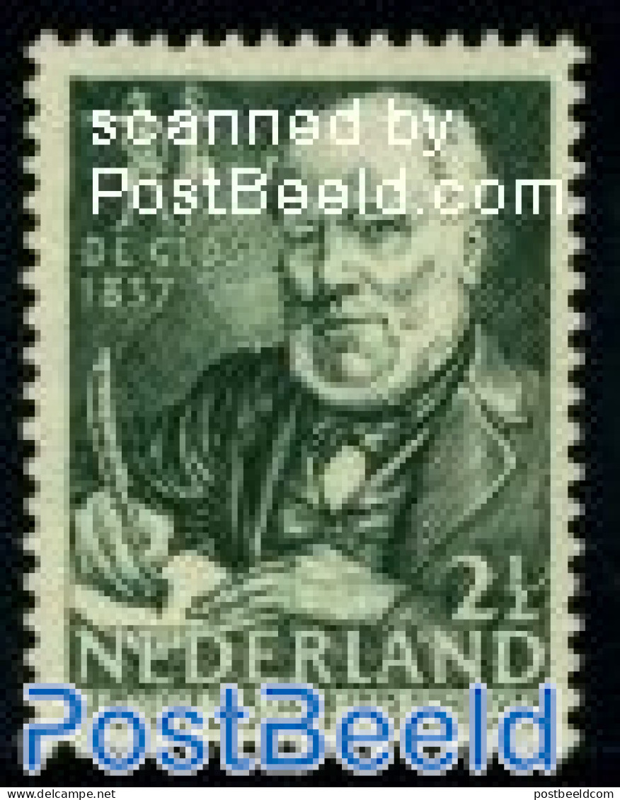 Netherlands 1940 2.5+2.5c, E.J. Potgieter, Stamp Out Of Set, Mint NH, Art - Authors - Neufs