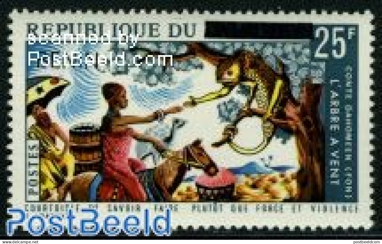 Benin 2009 Overprint On Dahomey Stamp 1v, Mint NH, Nature - Camels - Horses - Reptiles - Neufs