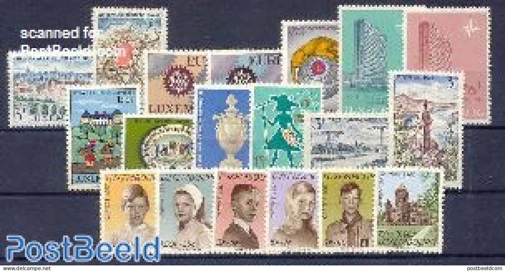 Luxemburg 1967 Yearset 1967, Complete, 19v, Mint NH, Various - Yearsets (by Country) - Unused Stamps