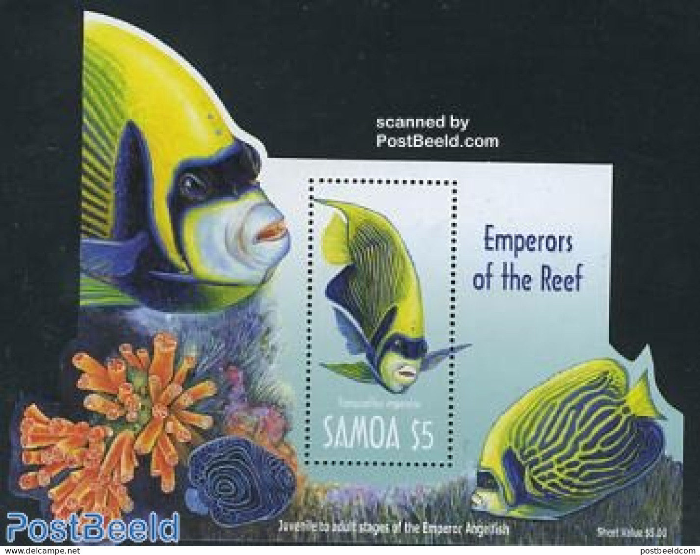 Samoa 2003 Fish S/s, Mint NH, Nature - Fish - Poissons