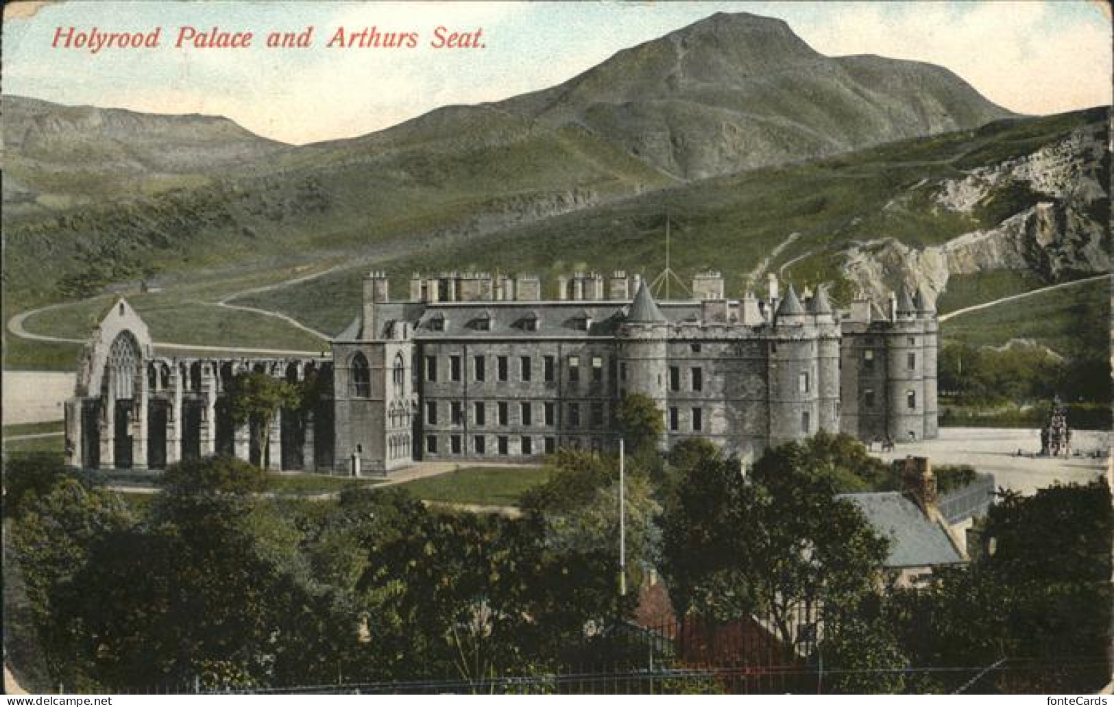 11188263 Edinburgh Holyrood Palace
Arthur`s Seat Edinburgh - Other & Unclassified