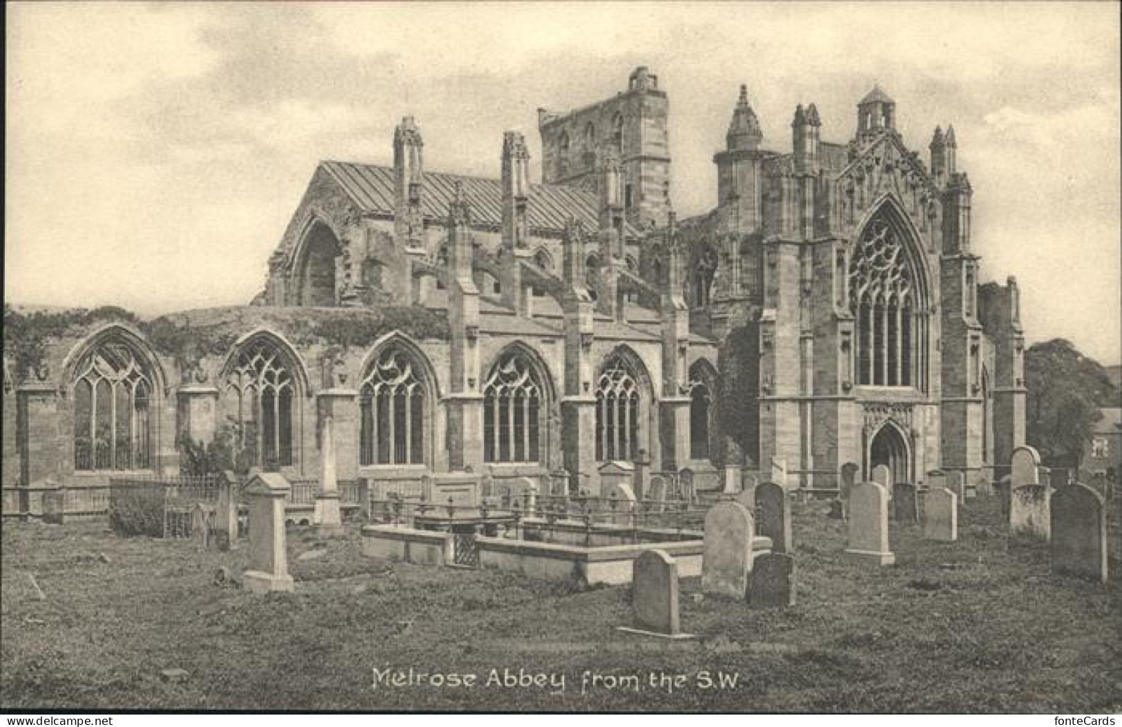 11188260 Melrose  Melrose Abbey United Kingdom - Autres & Non Classés