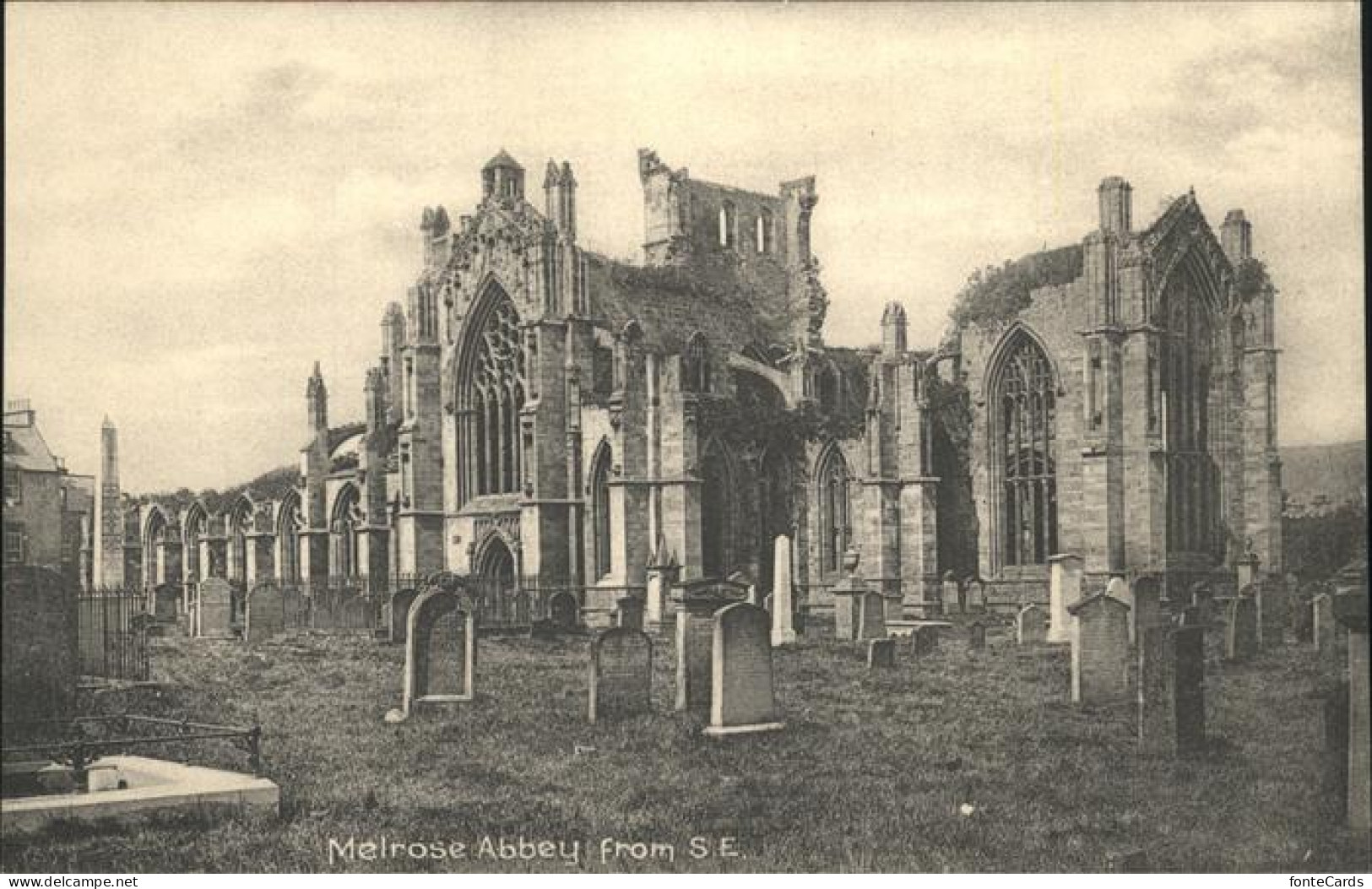 11188259 Melrose & District Melrose Abbey Scottish Borders - Autres & Non Classés