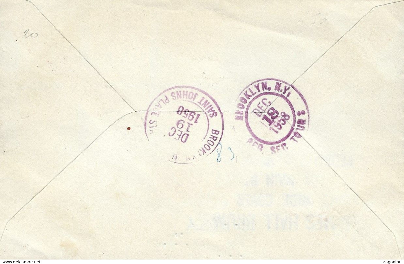 Luxembourg - Luxemburg - Lettre  Recommandé   1958  Caritas - FDC