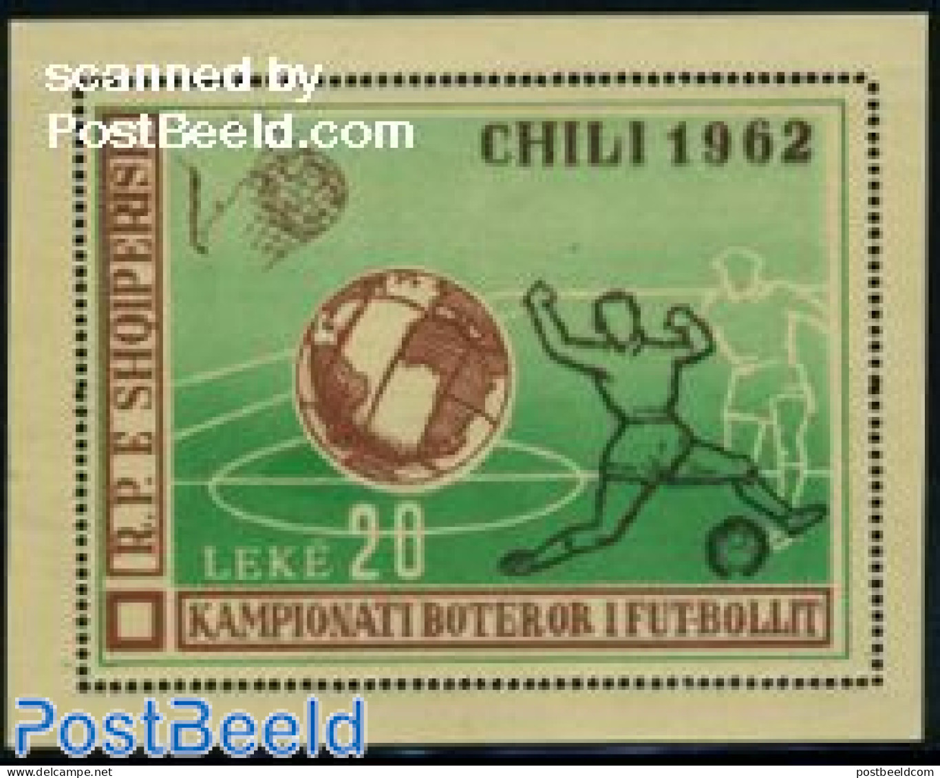 Albania 1962 Football Games S/s, Mint NH, Sport - Football - Albanie